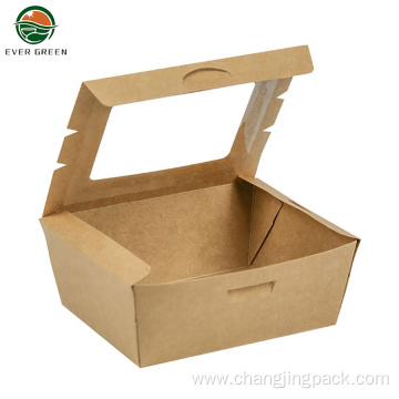 Disposable Microwaveble Folding Rectangle Food Container